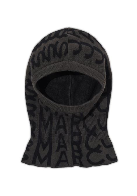 Balaclava con monogramma in nero e grigio - donna MARC JACOBS | N902W01SP22084